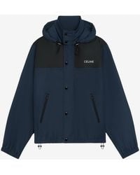 Celine - Drawstring Windbreaker Jacket - Lyst