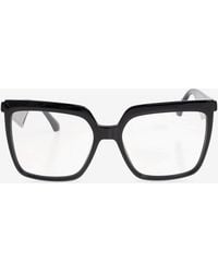 Etro - Oversized Square Logo Glasses - Lyst