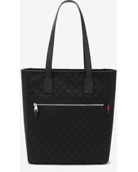 Gucci - Medium Gg Canvas Tote Bag - Lyst