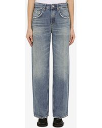 Department 5 - Straight-Leg Washed Jeans - Lyst