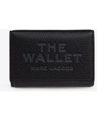 Marc Jacobs - The Logo-Embossed Leather Wallet - Lyst