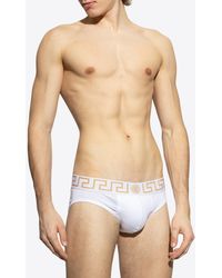 Versace - Medusa Elastic-Waist Briefs - Lyst