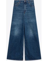 Chloé - Flared Washed Jeans - Lyst