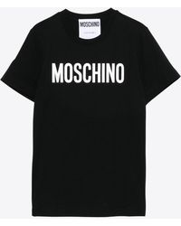 Moschino - Logo-Print T-Shirt - Lyst