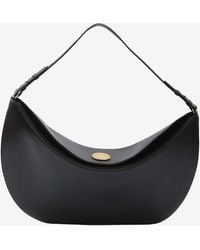 Jacquemus - Large Ovalo Calf Leather Shoulder Bag - Lyst