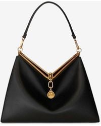 Etro - Large Vela Leather Shoulder Bag - Lyst