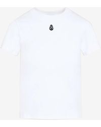 McQueen - T-Shirt With Embroidery - Lyst