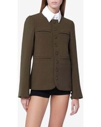 NAMACHEKO - Buttoned Wool-Blend Jacket - Lyst