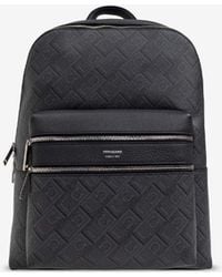 Ferragamo - Embossed Monogram Backpack - Lyst
