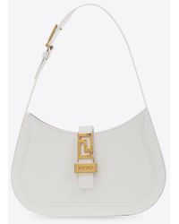 Versace - Small Greca Goddess Top Handle Bag - Lyst