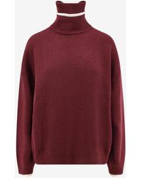 Brunello Cucinelli - Ribbed Knit Turtleneck Cashmere Sweater - Lyst