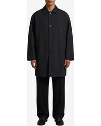 The Row - Single-Breasted Buttoned Coat - Lyst