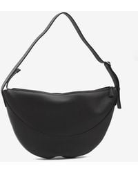 The Row - Jouve Leather Shoulder Bag - Lyst