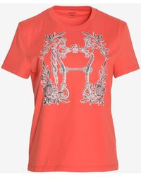Hermès - Della Cavalleria Print T-Shirt - Lyst