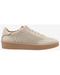 Canali - Nuvola Knitted Low-Top Sneakers - Lyst