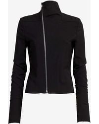 Rick Owens - Gary High-Neck Zip-Up Jacket - Lyst