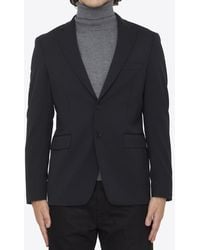 Tonello - Single-Breasted Wool Blazer - Lyst