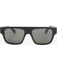 Gucci - Rectangular Acetate Sunglasses - Lyst