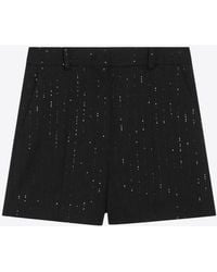 Max Mara - Siberia Pinstripe Mini Shorts - Lyst