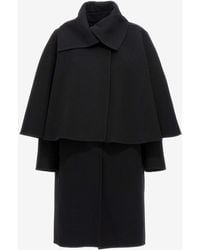 Chloé - Chloã Coat With Cape - Lyst