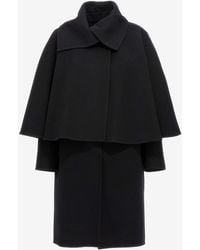 Chloé - Chloã Coat With Cape - Lyst