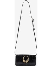 Roberto Cavalli - Mini Roar Leather Crossbody Bag - Lyst