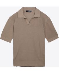 Dolce & Gabbana - V-Neck Short-Sleeved Polo T-Shirt - Lyst