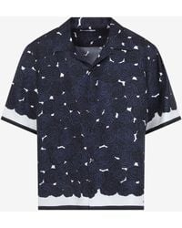 Givenchy - Floral Print Bowling Shirt - Lyst