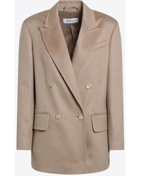 Max Mara - Olimpia Double-Breasted Wool Blazer - Lyst