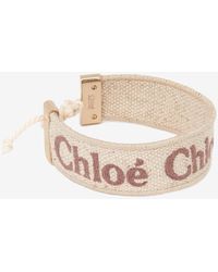 Chloé - Bracelet With Logo, - Lyst