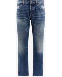 Saint Laurent - Basic Straight-Leg Jeans - Lyst