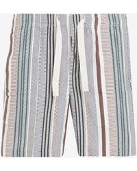 Orlebar Brown - Alex Stitched Canvas Shorts - Lyst