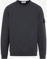 Stone Island - Compass Patch Sweatshirt - Lyst