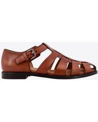 Church's - Fisherman Leather Sandals - Lyst