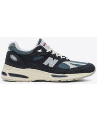 New Balance - 991V2 Lace-Up Sneakers - Lyst