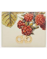 Ferragamo - Gancini Bi-Fold Wallet - Lyst