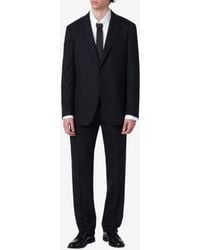 Lardini - Pinstripe Wool Single-Breasted Suit - Lyst