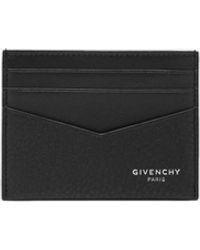 Givenchy - Logo Stamped Leather Cardholder - Lyst