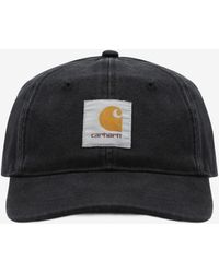 Carhartt - Logo Patch Faded Canvas Baseball Cap - Lyst