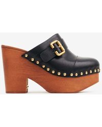 Chloé - Jeannette 110 Platform Clogs - Lyst