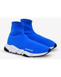 blue balenciaga sock