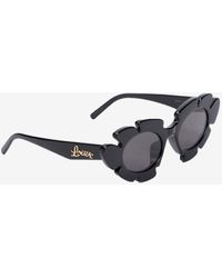 Loewe - X Paula'S Ibiza Cat-Eye Flower Sunglasses - Lyst