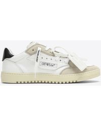 Off-White c/o Virgil Abloh - 5.0 Leather Low-Top Sneakers - Lyst