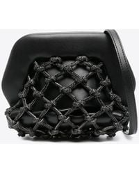 THEMOIRÈ - Gea Knots Strass Clutch Bag - Lyst
