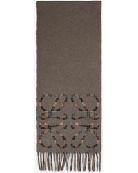 Loewe - Anagram Silk And Cashmere Scarf - Lyst