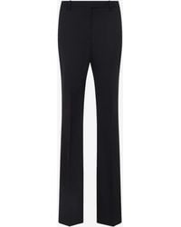 Tom Ford - Straight-Leg Wool And Silk Tailored Pants - Lyst
