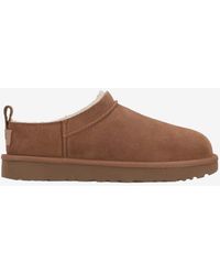 UGG - Classic Micro Suede Slippers - Lyst