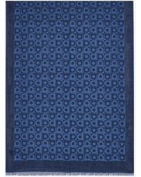Ferragamo - Gancini Optical Print Shawl - Lyst