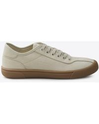 The Row - Low-Top Canvas Sneakers - Lyst