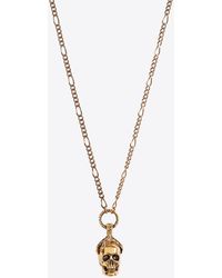 Alexander McQueen - Victorian Skull Chain Necklace - Lyst